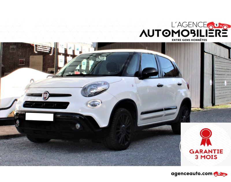 Aankoop Gebruikte Auto, Goedkope Gebruikte Auto | Agence Auto Fiat 500L 1.4 95 LIGUE1 CONFORAMA Blanc Jaar 2019 Manuelle Essence